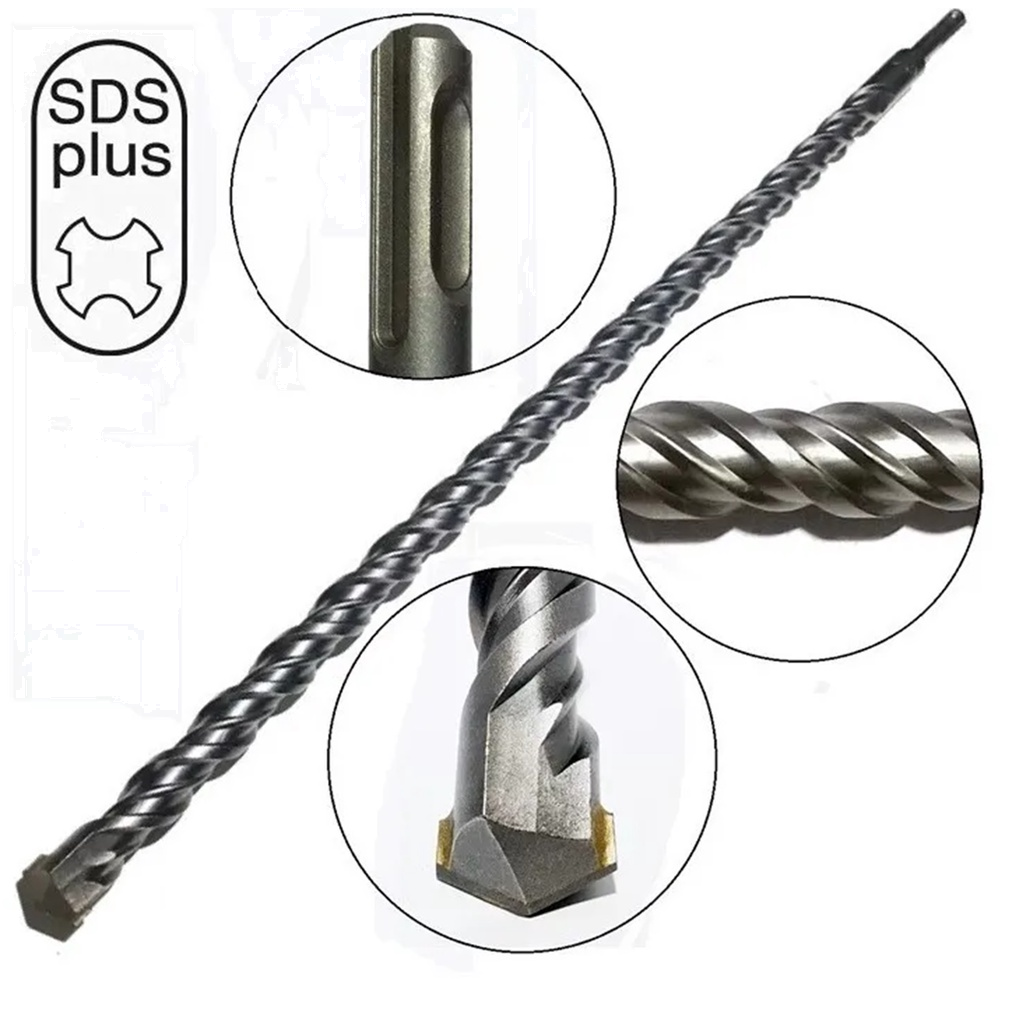 BROCA ENCAIXE TIPO SDS PLUS PARA CONCRETO 10X160MM MTX - Imagem 4