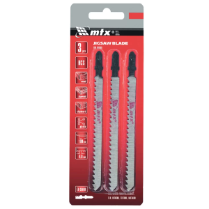 Lamina para Serra Tico-Tico em Aço Carbono  Encaixe Bosch, BIM, 75 x 1,2MM   3PÇS / MTX