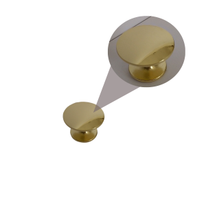 PUXADOR SINNAI IL808 25MM DOURADO ITALYLINE