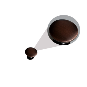 PUXADOR SINNAI IL808 25MM COBRE VELHO ITALYLINE