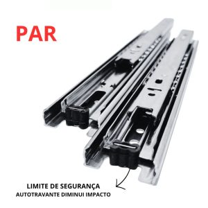 CORREDIÇA TELESCÓPICA LARGA 400MM 37KG HARDT