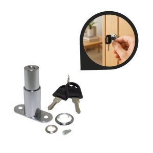 FECHADURA DE PRESSAO PORTA DE CORRER D19X32MM CROMADA HARDT