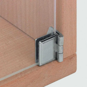 DOBRADIÇA PORTA DE VIDRO CROMADO 32×30 170° HARDT