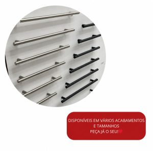 PUXADOR PRIMUS IL814 128MM INOX ESCOVADO ITALYLINE